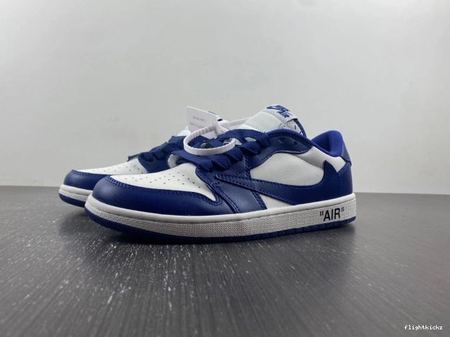 X CUSTOM 1 DM7890-101 OFF-WHITE JORDAN AIR TRAVIS SCOTT X 1101